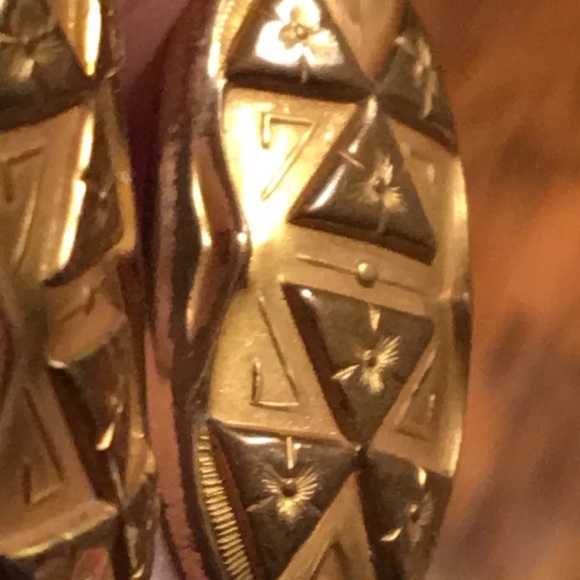 Gold HA & CO Victorian Ornate CUFFLINKS - wow! - Picture 2 of 14